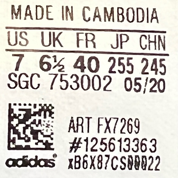 Adidas Unisex Children's Daily 3.0 Size 7 Skate Shoe FX7269 Gray/Black - Picture 12 of 12